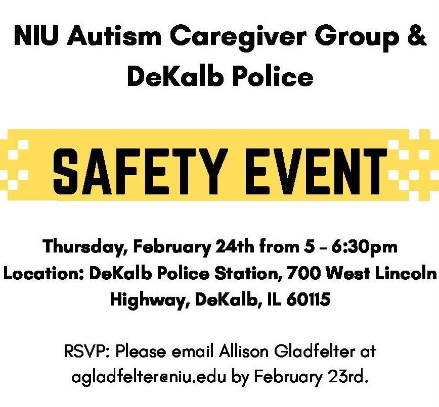Information on an upcoming safety event