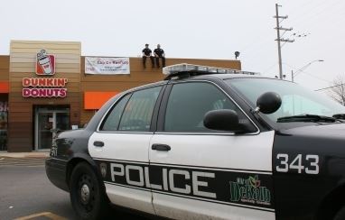 Cop on a Rooftop