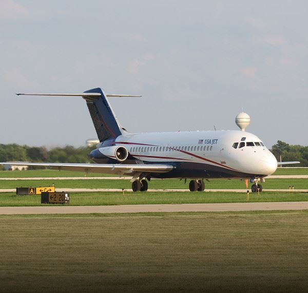 Airplane on Runway