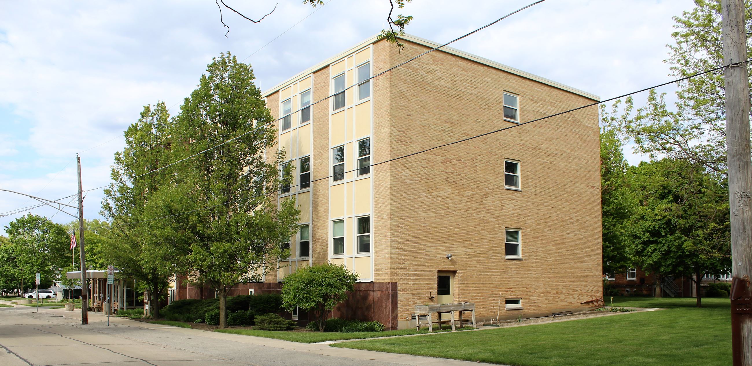 The west and south walls of Barb City Manor