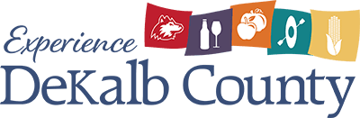 Logo for DeKalb County Convention & Visitors Bureau
